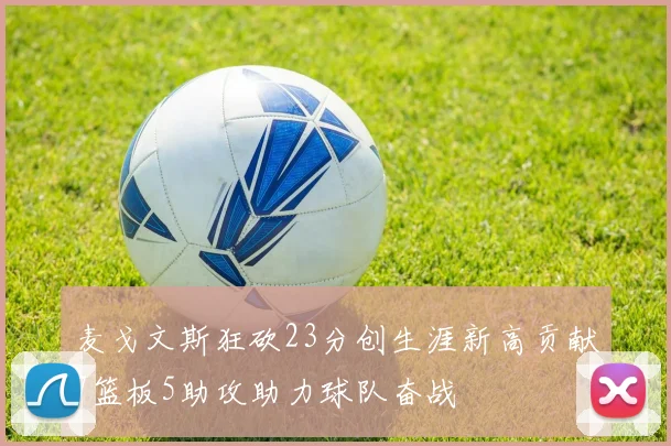 麦戈文斯狂砍23分创生涯新高贡献7篮板5助攻助力球队奋战